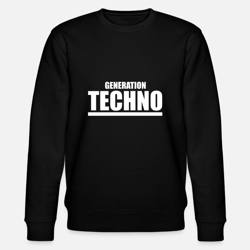 Génération Techno - Sweat bio CHANGER Stanley/Stella Unisexe - noir