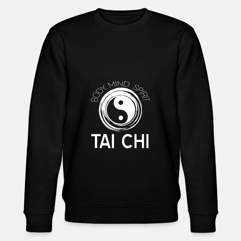 Tai Chi - Stanley/Stella Unisex Bio-Sweatshirt CHANGER  - Schwarz