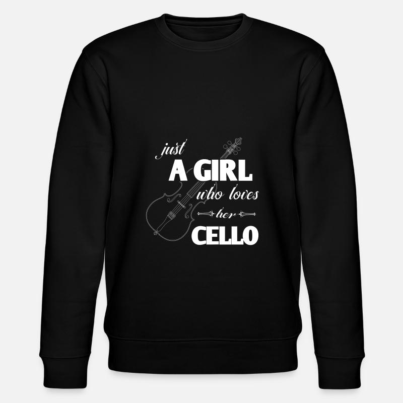 violoncelle - Sweat bio CHANGER Stanley/Stella Unisexe - noir