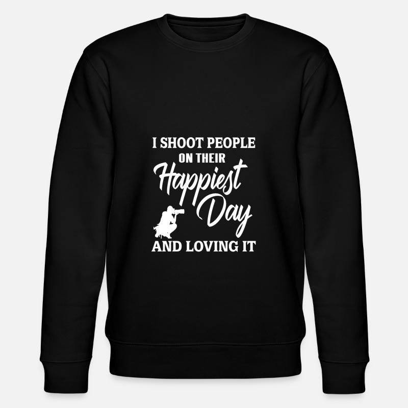 Fotograf - Stanley/Stella Unisex Bio-Sweatshirt CHANGER  - Schwarz