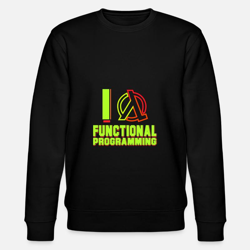 Programmer Lambda - Stanley/Stella CHANGER Unisex Organic Sweatshirt - black