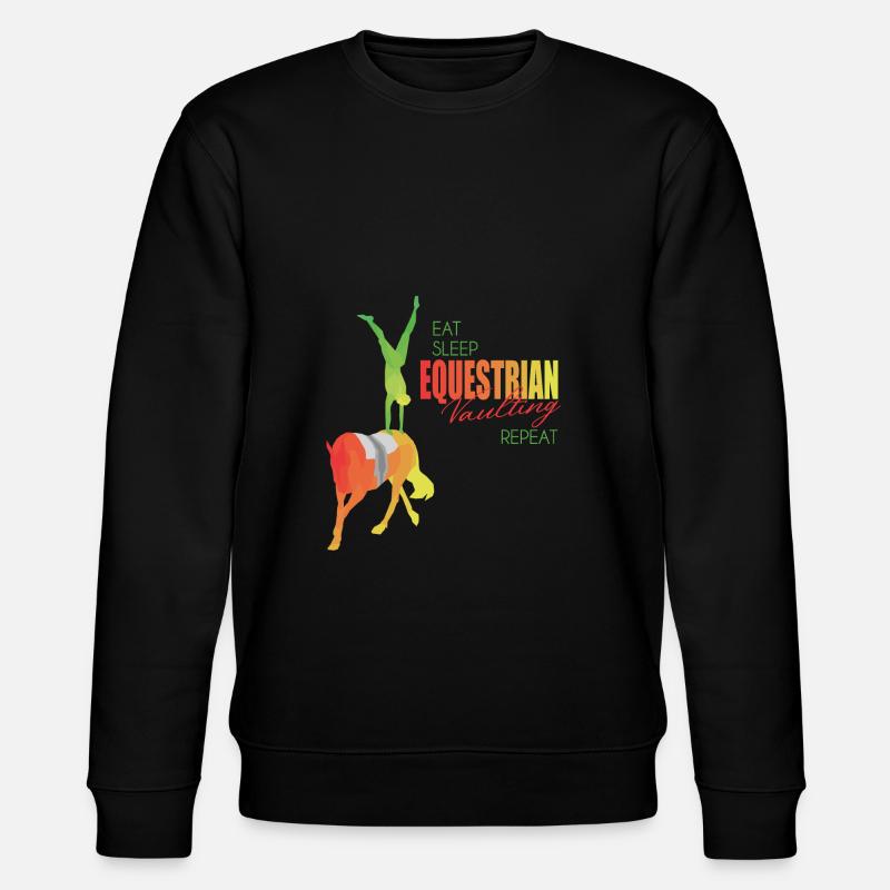 Voltiger cadeau de cheval - Sweat bio CHANGER Stanley/Stella Unisexe - noir