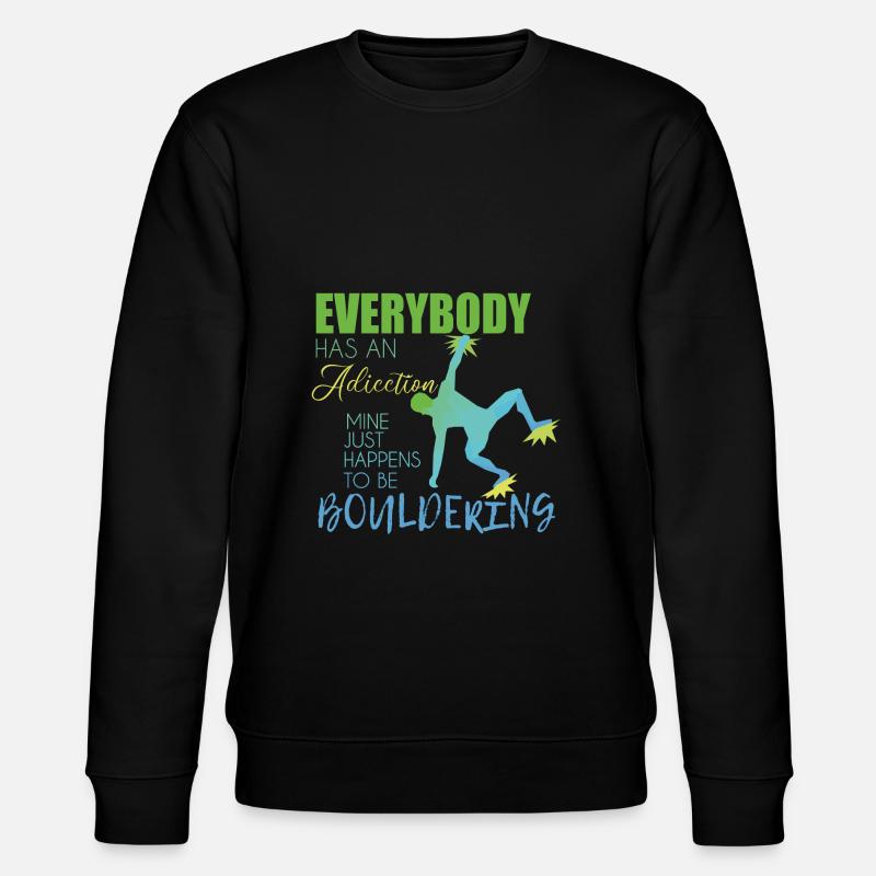 Bouldern - Sweat bio CHANGER Stanley/Stella Unisexe - noir