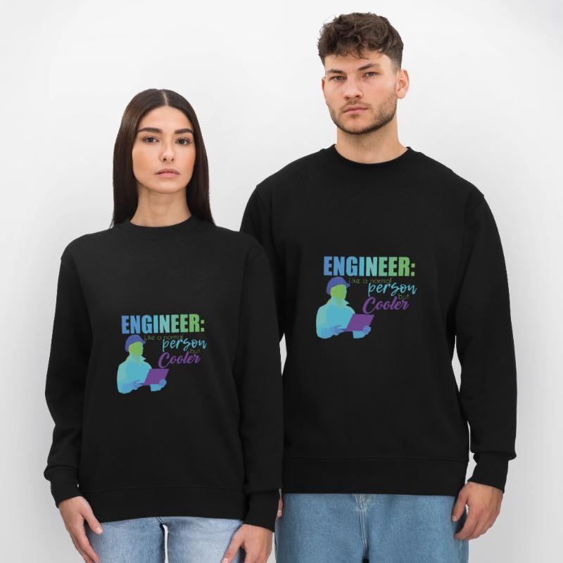 Engineer Engineer Technician Electrical Engineering Mechanical Engineering Stanley/Stella CHANGER Unisex Organic Sweatshirt