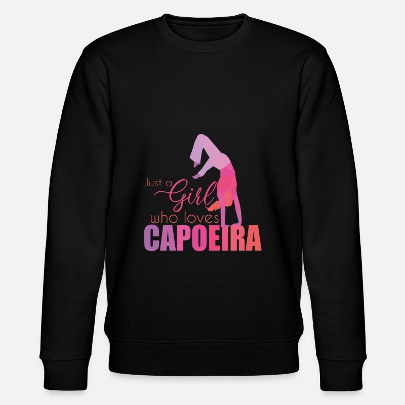 Capoeira - Stanley/Stella Unisex Bio-Sweatshirt CHANGER  - Schwarz