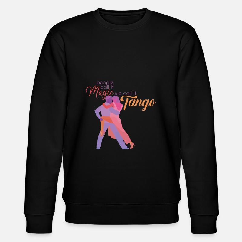 Tango Dance - Stanley/Stella CHANGER Unisex Organic Sweatshirt - black