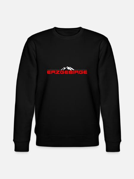 Erzgebirge - Stanley/Stella Unisex Bio-Sweatshirt CHANGER  - Schwarz