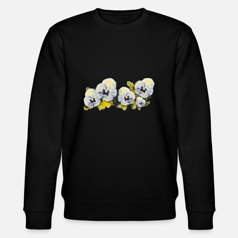 Gedanken - Stanley/Stella Unisex Bio-Sweatshirt CHANGER  - Schwarz