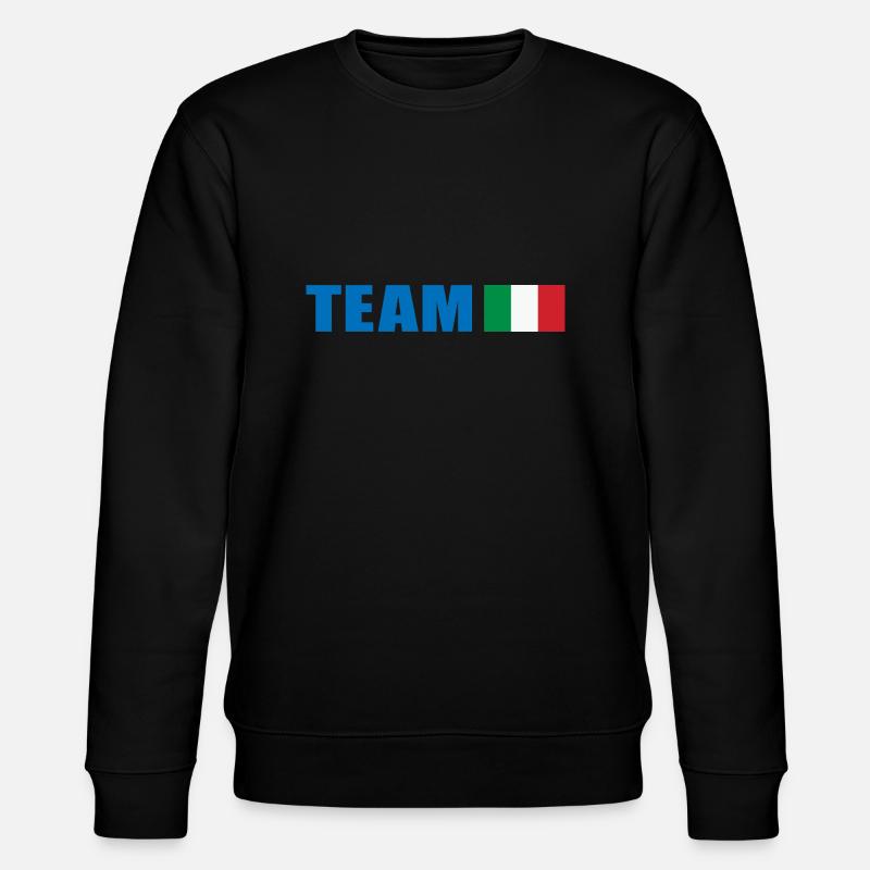 Équipe de soutien Italie - Sweat bio CHANGER Stanley/Stella Unisexe - noir