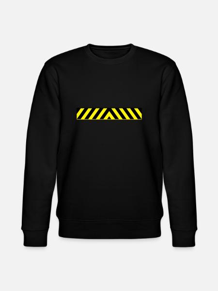 Warning 2 Warnbalken - Stanley/Stella Unisex Bio-Sweatshirt CHANGER - Schwarz