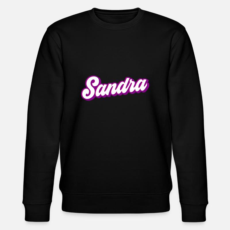Sandra | Farben änderbar - Stanley/Stella Unisex Bio-Sweatshirt CHANGER  - Schwarz