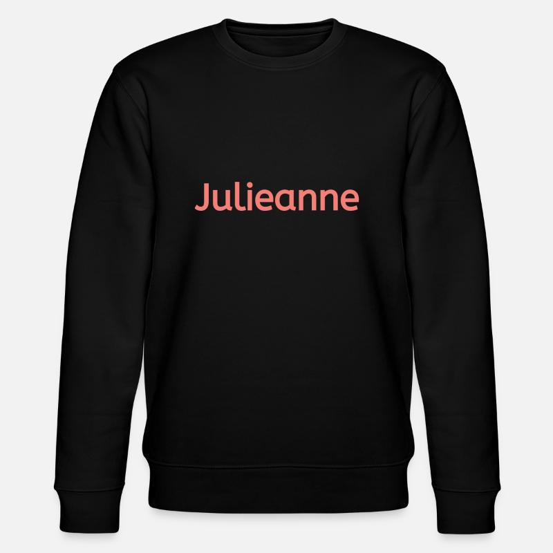 Julieanne - Stanley/Stella Unisex Bio-Sweatshirt CHANGER  - Schwarz