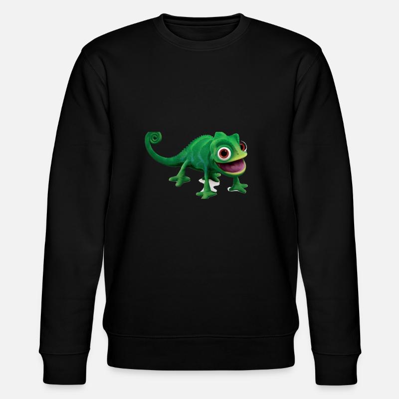 Chameleon original design - Stanley/Stella Unisex Bio-Sweatshirt CHANGER  - Schwarz