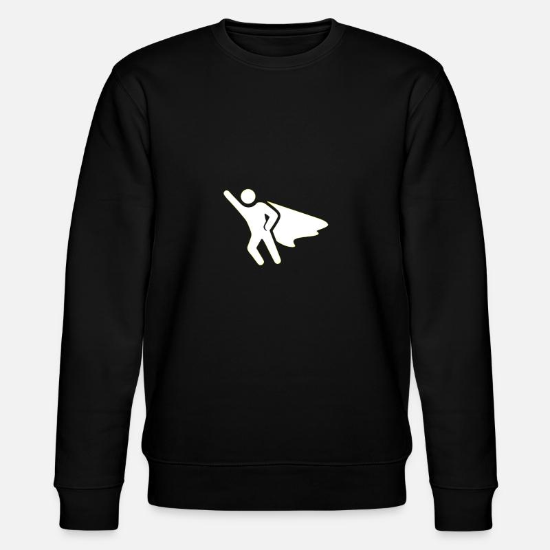 Icon - Stanley/Stella Unisex Bio-Sweatshirt CHANGER  - Schwarz