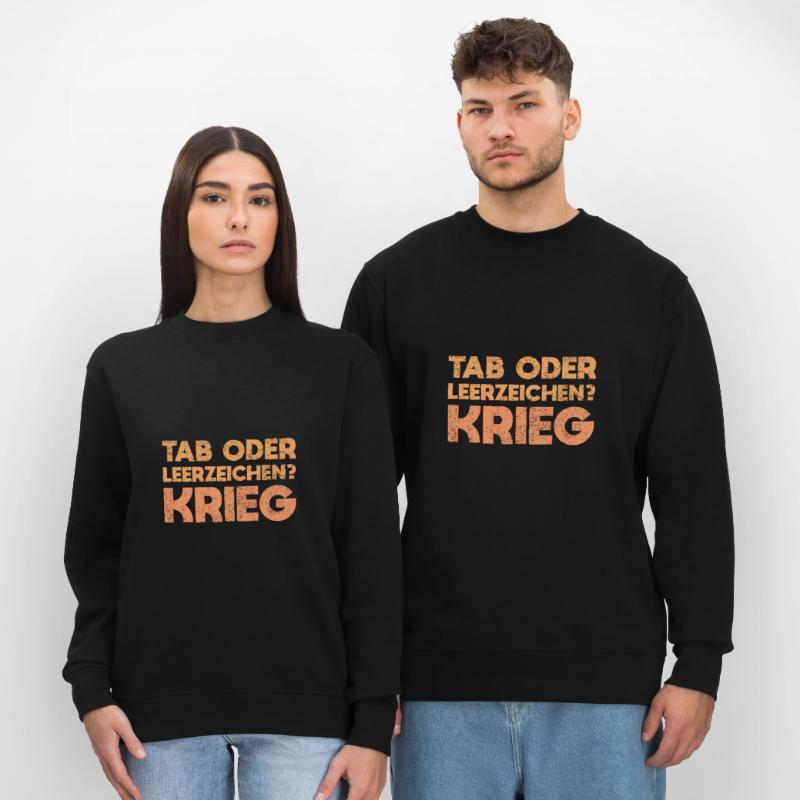 Tab Oder Leerzeichen? Krieg Stanley/Stella Unisex Bio-Sweatshirt CHANGER 