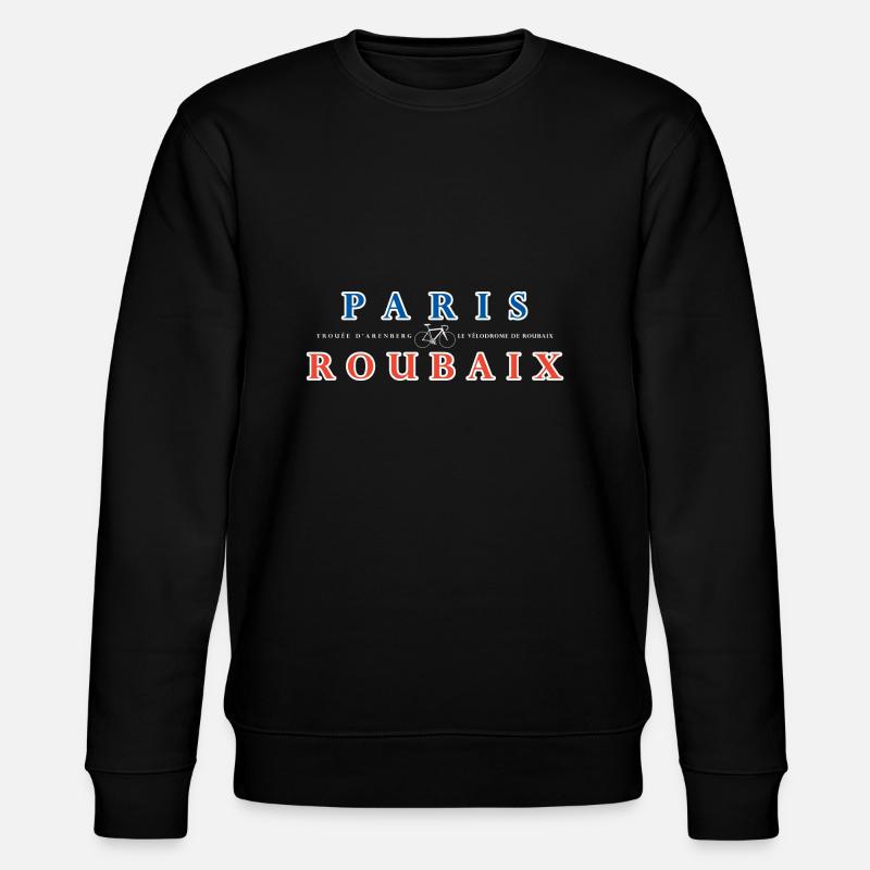 Paris Roubaix - Stanley/Stella Unisex Bio-Sweatshirt CHANGER  - Schwarz