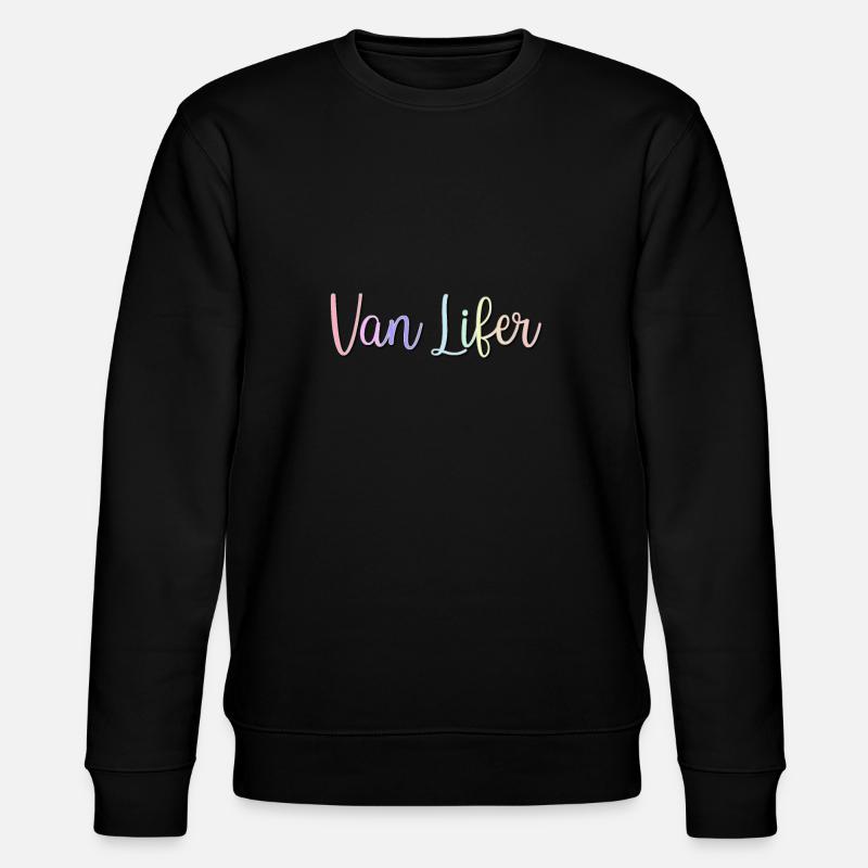 VAN LIFE VANLIFER NOMADS - Stanley/Stella Unisex Bio-Sweatshirt CHANGER - Schwarz