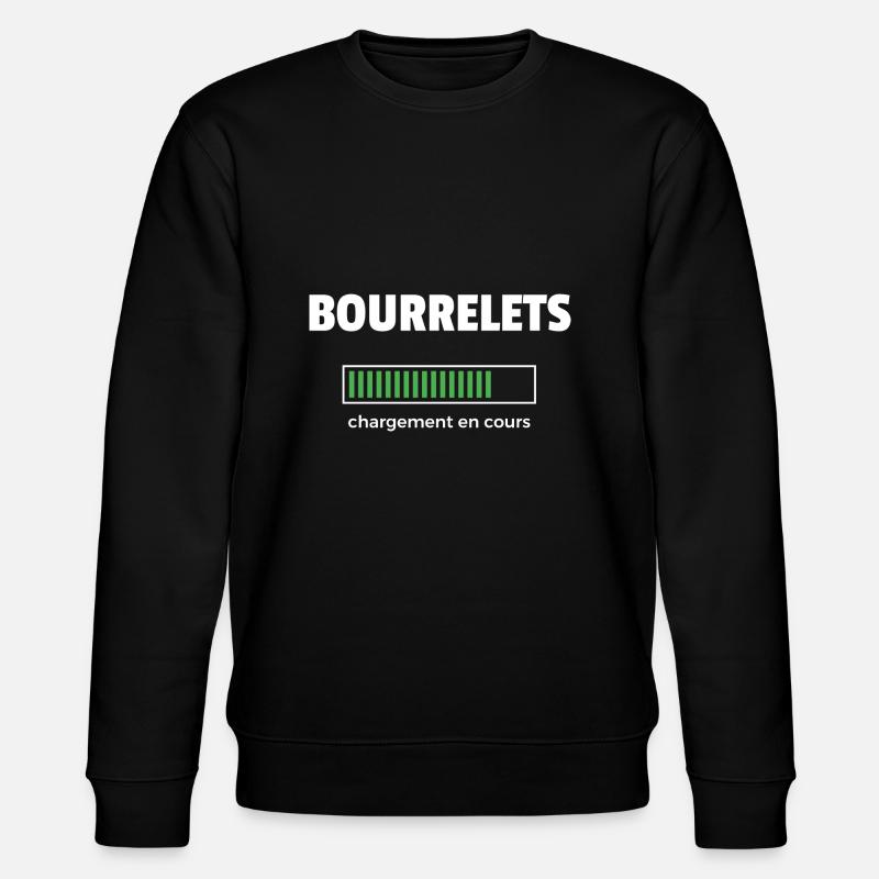 bourrelets - Sweat bio CHANGER Stanley/Stella Unisexe - noir
