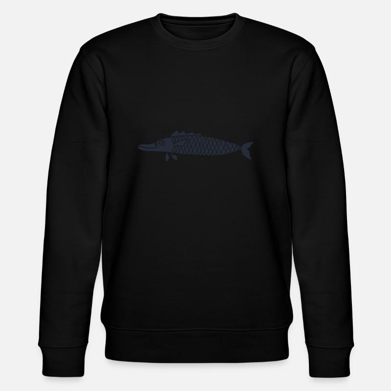 Meerestiere - Stanley/Stella Unisex Bio-Sweatshirt CHANGER  - Schwarz