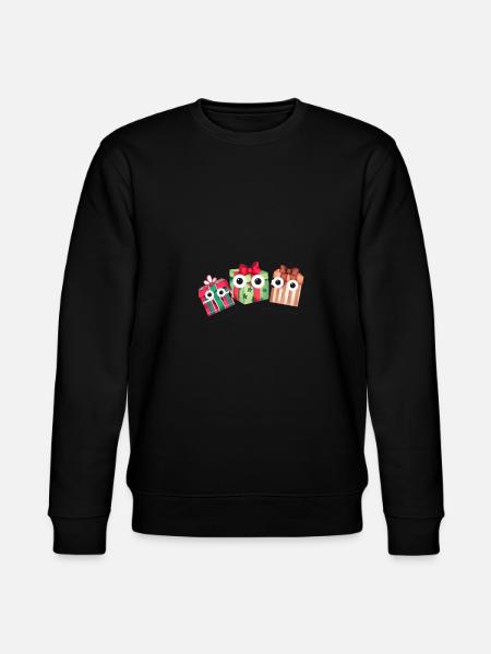 Geschenke,Familie, Weihnachten, geschenk - Stanley/Stella Unisex Bio-Sweatshirt CHANGER - Schwarz