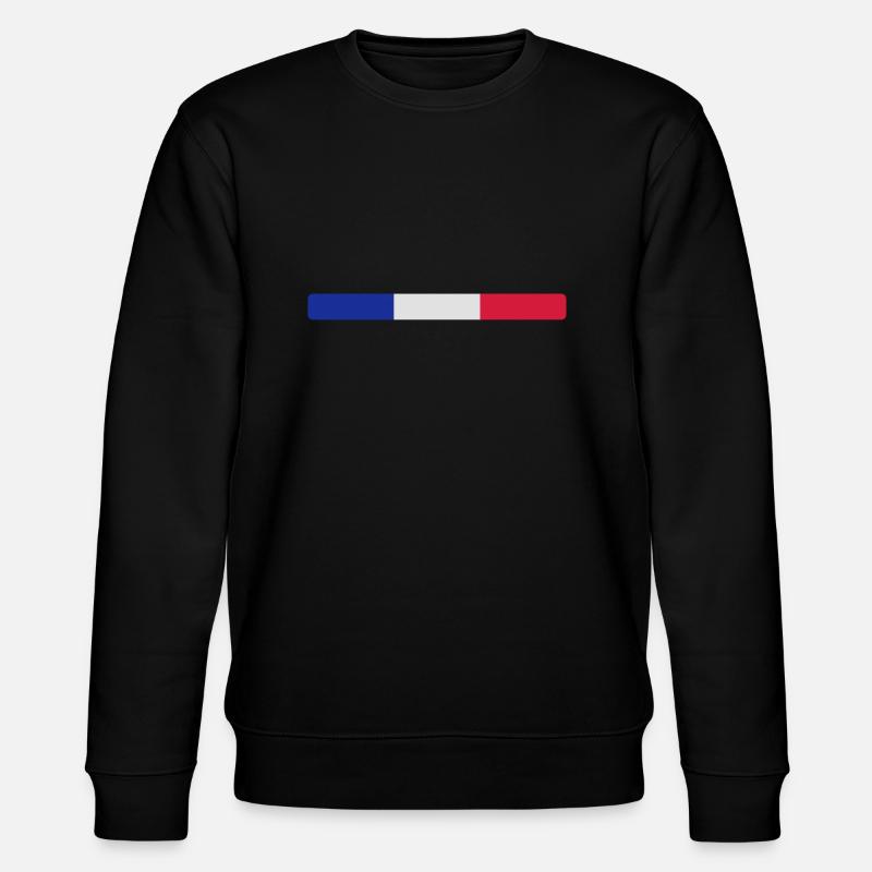 France - Stanley/Stella Unisex Bio-Sweatshirt CHANGER  - Schwarz