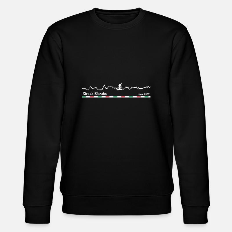 Strade Bianche - Sweat bio CHANGER Stanley/Stella Unisexe - noir