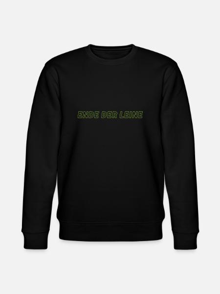 Ende der Leine - Stanley/Stella Unisex Bio-Sweatshirt CHANGER - Schwarz