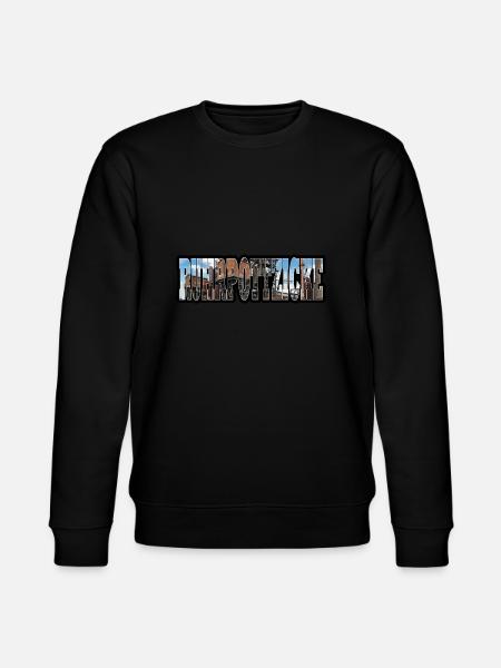Ruhrpottzicke - Stanley/Stella Unisex Bio-Sweatshirt CHANGER  - Schwarz