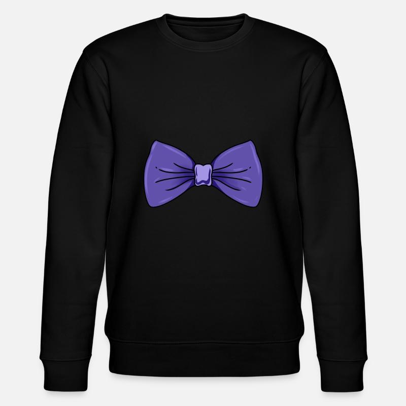 Purple Loop - Stanley/Stella CHANGER Unisex Organic Sweatshirt - black