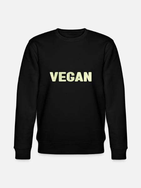 Vegan - splash - Stanley/Stella CHANGER Unisex Organic Sweatshirt - black