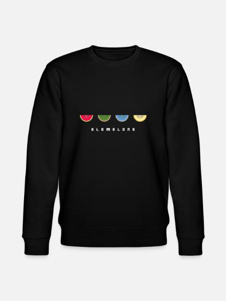 Elemelons 1 - Stanley/Stella Unisex Bio-Sweatshirt CHANGER - Schwarz