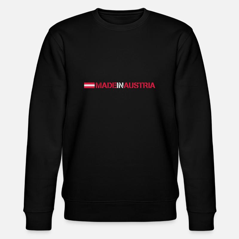 Made In Austria Logo - Sweat bio CHANGER Stanley/Stella Unisexe - noir
