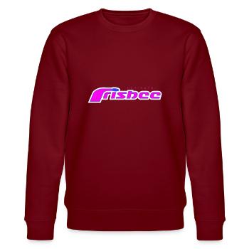 ultimate frisbee purple - Stanley/Stella Unisex Bio-Sweatshirt CHANGER  - Burgunderrot - Vorne - Nik (191cm) & Marisol (170cm)