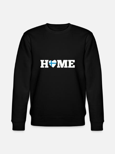 Home Finland - Stanley/Stella CHANGER Unisex Organic Sweatshirt - black