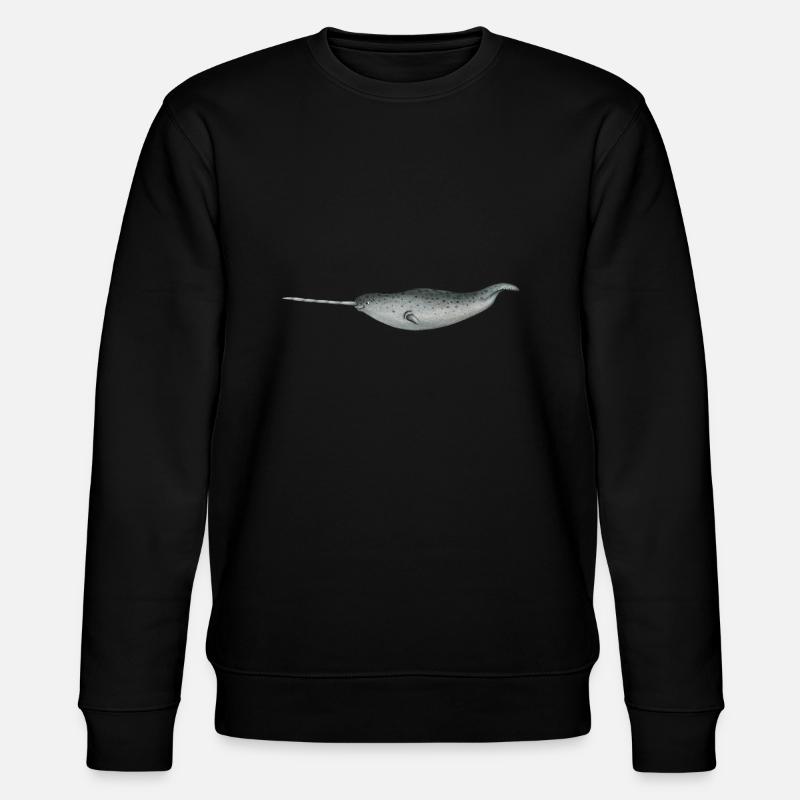 Narrwal - Stanley/Stella CHANGER Unisex Organic Sweatshirt - black
