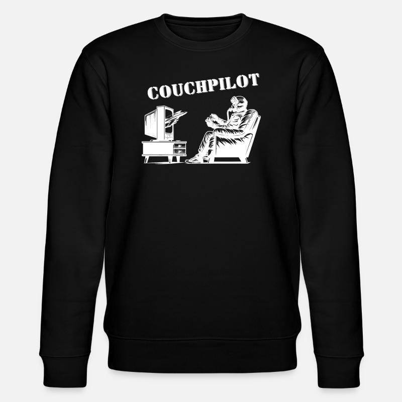 Couchpilot - Stanley/Stella Unisex Bio-Sweatshirt CHANGER  - Schwarz