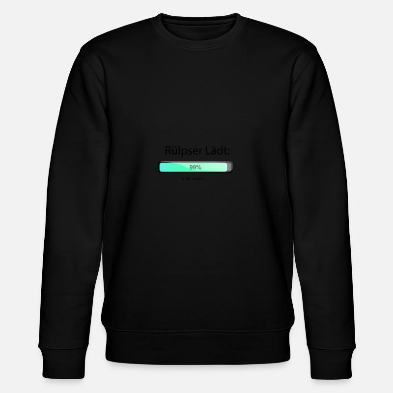 Zeichenflaeche 1 - Stanley/Stella Unisex Bio-Sweatshirt CHANGER  - Schwarz