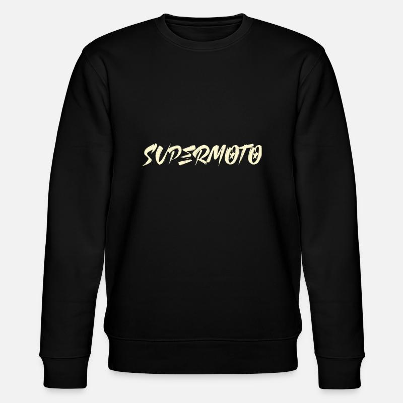 Supermoto - Stanley/Stella Unisex Bio-Sweatshirt CHANGER  - Schwarz