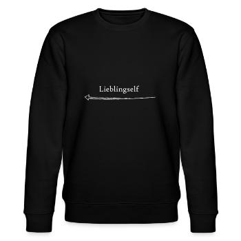 Lieblingself - Stanley/Stella Unisex Bio-Sweatshirt CHANGER  - Schwarz - Vorne - Nik (191cm) & Marisol (170cm)