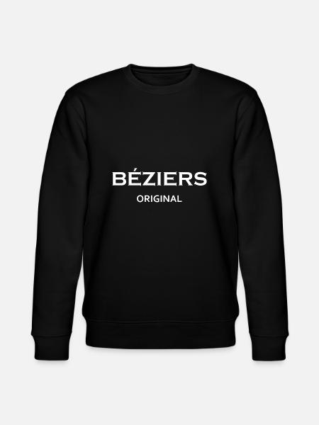 Béziers original - Sweat bio CHANGER Stanley/Stella Unisexe - noir