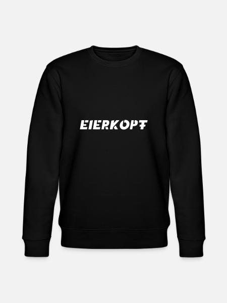 Eierkopf - Stanley/Stella Unisex Bio-Sweatshirt CHANGER  - Schwarz