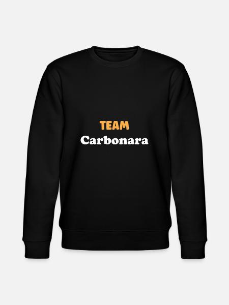 Team carbonara - Sweat bio CHANGER Stanley/Stella Unisexe - noir