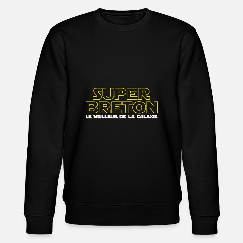 Super Breton - Sweat bio CHANGER Stanley/Stella Unisexe - noir