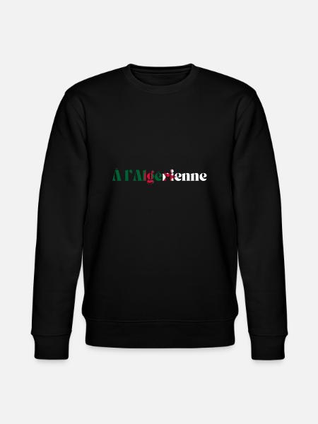 Algerian - Algeria gift idea - Stanley/Stella CHANGER Unisex Organic Sweatshirt - black