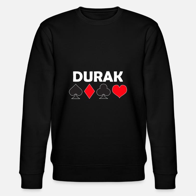 Durak - Stanley/Stella CHANGER Unisex Organic Sweatshirt - black