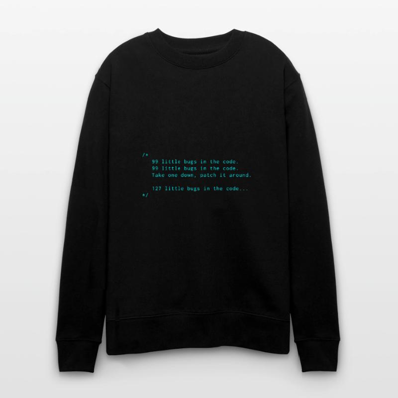Bugs code Programming Informatic Geschenk Spruch Stanley/Stella Unisex Bio-Sweatshirt CHANGER 