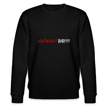 Lightweight Baby (white/red) - Stanley/Stella Unisex Bio-Sweatshirt CHANGER  - Schwarz - Vorne - Nik (191cm) & Marisol (170cm)