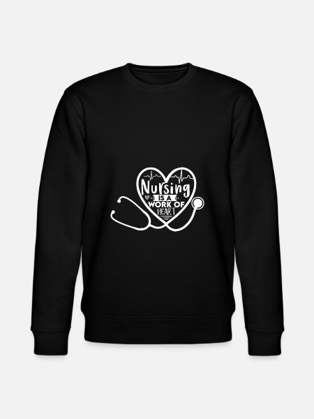 Nurse Nurse Gift - Stanley/Stella CHANGER Unisex Organic Sweatshirt - black