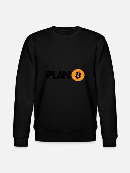 PLAN Bitcoin B - Stanley/Stella Unisex Bio-Sweatshirt CHANGER - Schwarz