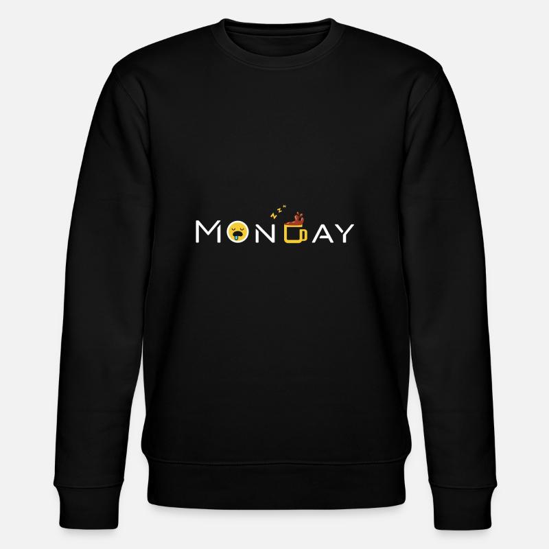 Monday - Stanley/Stella Unisex Bio-Sweatshirt CHANGER  - Schwarz